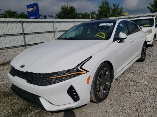 Photo 2 from auction – 2021 KIA K5 EX with VIN 5XXG34J29MG062689