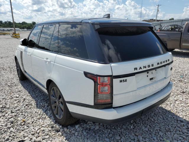 Photo 3 from auction – 2017 LAND ROVER RANGE ROVE with VIN SALGR2FV2HA356032