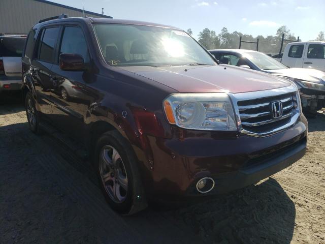 HONDA PILOT EXL 2015 with VIN 5FNYF3H58FB014547 - Photo from auction