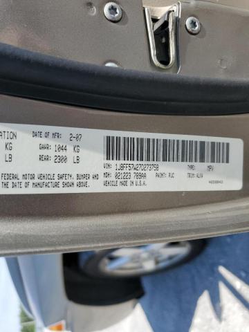 Photo 10 from auction – 2007 JEEP COMPASS LI with VIN 1J8FF57W27D273758