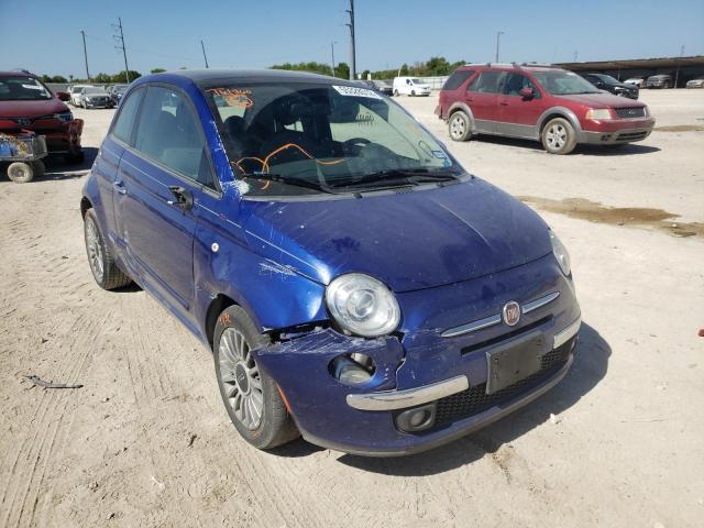 FIAT 500 LOUNGE 2012 with VIN 3C3CFFCR9CT106452 - Photo from auction