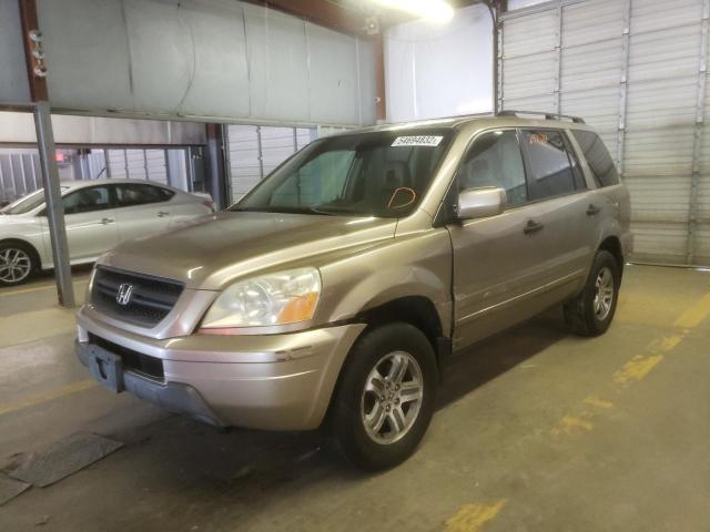 Photo 9 from auction – 2005 HONDA PILOT EXL with VIN 2HKYF18575H519998