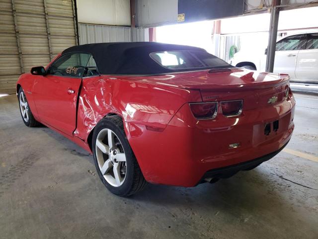 Photo 3 from auction – 2012 CHEVROLET CAMARO LT with VIN 2G1FC3D34C9113315