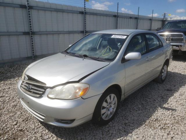 Photo 2 from auction – 2003 TOYOTA COROLLA CE with VIN JTDBR32E132016662