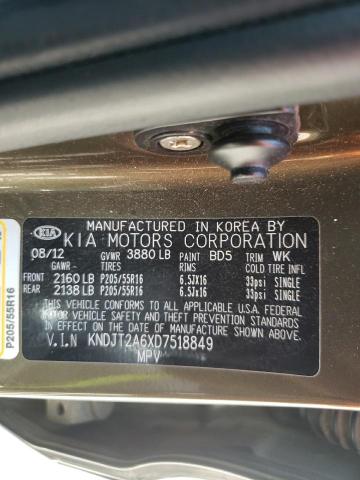 Photo 10 from auction – 2013 KIA SOUL + with VIN KNDJT2A6XD7518849
