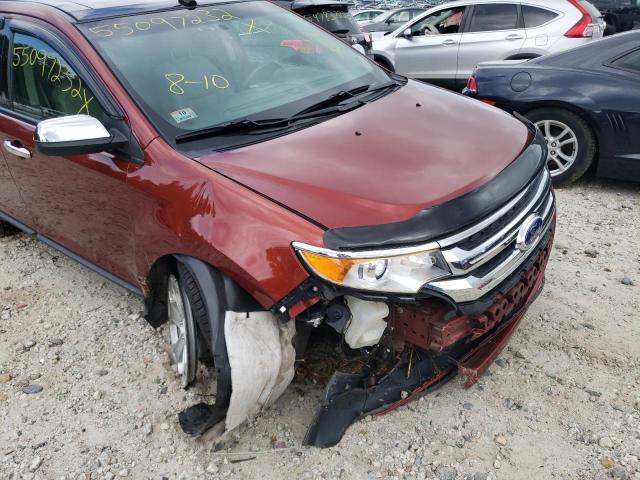 Photo 9 from auction – 2014 FORD EDGE SEL with VIN 2FMDK4JC2EBB17186
