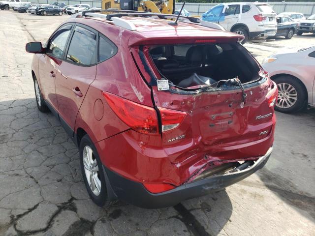 Photo 3 from auction – 2011 HYUNDAI TUCSON GLS with VIN KM8JUCAC7BU272510
