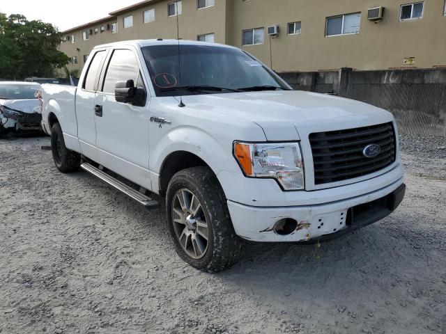 FORD F150 SUPER 2014 with VIN 1FTEX1CM6EFD03844 - Photo from auction