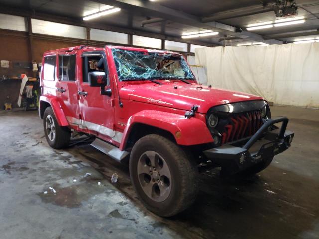 JEEP WRANGLER U 2016 with VIN 1C4BJWEG3GL261050 - Photo from auction
