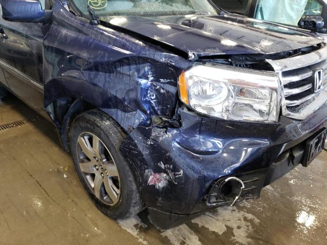 Photo 9 from auction – 2015 HONDA PILOT TOUR with VIN 5FNYF4H90FB035773