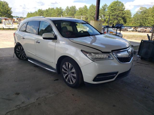 ACURA MDX TECHNO 2014 with VIN 5FRYD3H44EB010912 - Photo from auction