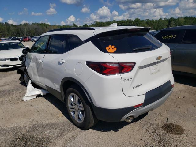 Photo 3 from auction – 2021 CHEVROLET BLAZER 2LT with VIN 3GNKBCRS3MS512897