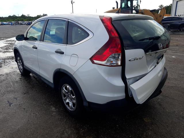 Photo 3 from auction – 2013 HONDA CR-V LX with VIN 5J6RM3H33DL038798