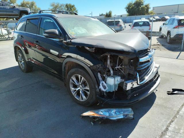 TOYOTA HIGHLANDER 2014 with VIN 5TDJKRFH4ES023091 - Photo from auction