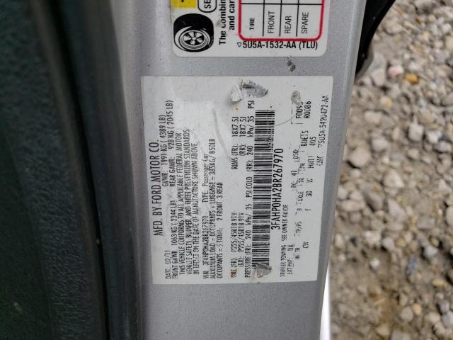 Photo 10 from auction – 2011 FORD FUSION SE with VIN 3FAHP0HA2BR267970
