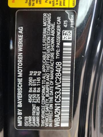 Photo 10 from auction – 2018 BMW M240I with VIN WBA2N1C53JVC28408
