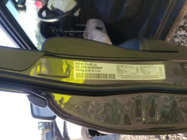 Photo 10 from auction – 2021 DODGE DURANGO GT with VIN 1C4RDHDGXMC693407