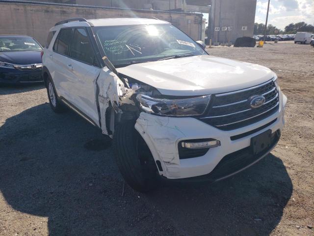 FORD EXPLORER X 2021 with VIN 1FMSK8DH2MGA68536 - Photo from auction