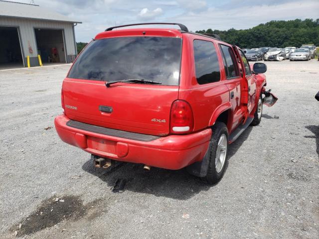 Photo 4 from auction – 2000 DODGE DURANGO with VIN 1B4HS28Z5YF251307