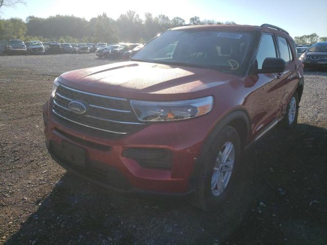 Photo 2 from auction – 2021 FORD EXPLORER X with VIN 1FMSK8DH1MGB43890