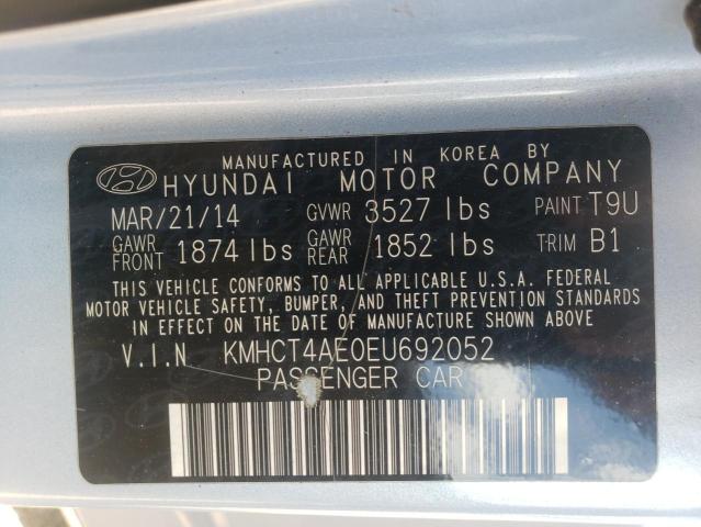 Photo 10 from auction – 2014 HYUNDAI ACCENT GLS with VIN KMHCT4AE0EU692052