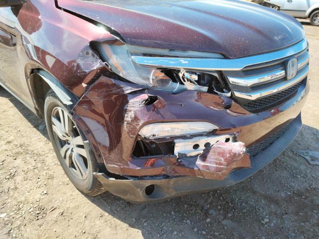 Photo 9 from auction – 2016 HONDA PILOT EX with VIN 5FNYF6H48GB066397