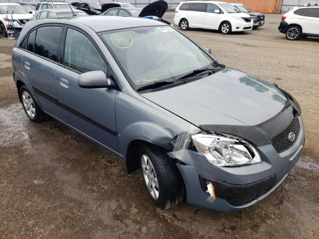 KIA RIO 5 SX 2009 with VIN KNADE243296572892 - Photo from auction