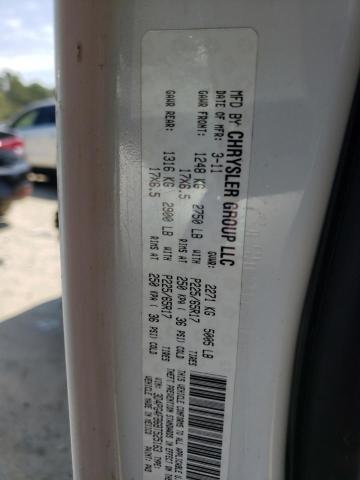 Photo 10 from auction – 2011 DODGE JOURNEY EX with VIN 3D4PG4FB6BT525163