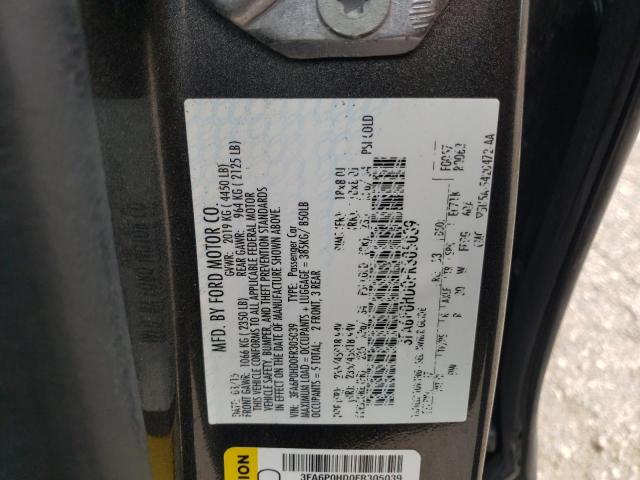 Photo 10 from auction – 2015 FORD FUSION SE with VIN 3FA6P0HD0FR305039