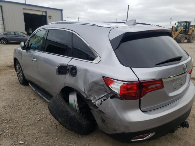 Photo 3 from auction – 2016 ACURA MDX TECHNO with VIN 5FRYD4H49GB033062