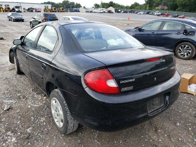 Photo 3 from auction – 2001 DODGE NEON SE with VIN 1B3ES46C11D298496