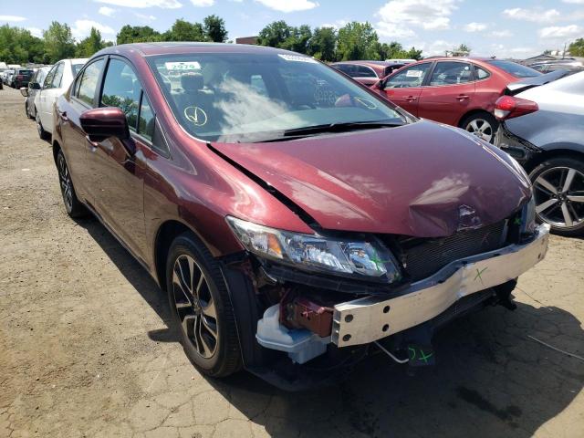 HONDA CIVIC EX 2015 with VIN 19XFB2F81FE227579 - Photo from auction