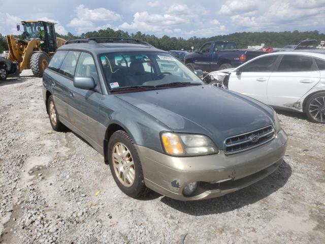 SUBARU LEGACY OUT 2001 with VIN 4S3BH896217666342 - Photo from auction