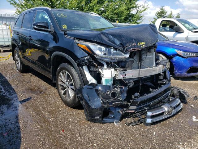 TOYOTA HIGHLANDER 2019 with VIN 5TDJZRFHXKS628854 - Photo from auction
