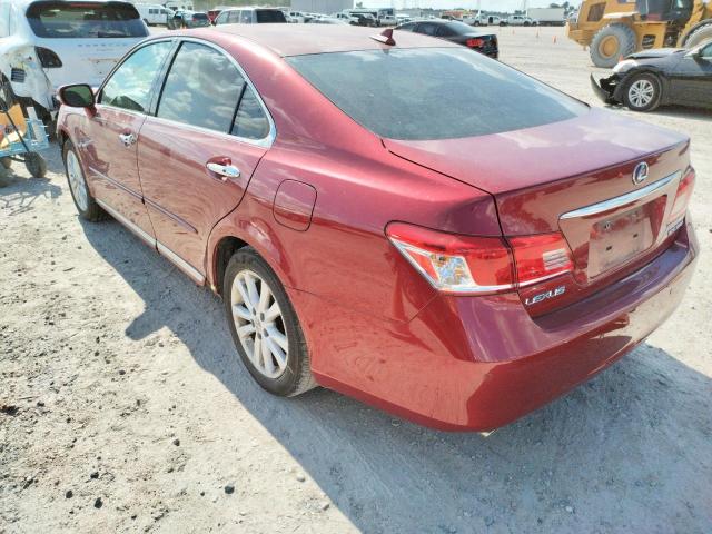 Photo 3 from auction – 2011 LEXUS ES 350 with VIN JTHBK1EG2B2416443