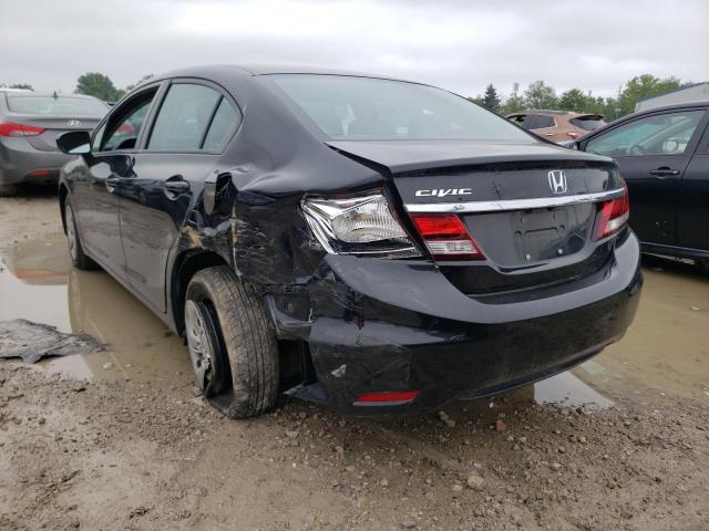 Photo 3 from auction – 2014 HONDA CIVIC LX with VIN 19XFB2F59EE256722