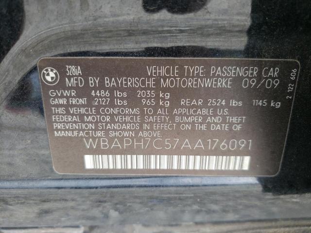 Photo 10 from auction – 2010 BMW 328 I with VIN WBAPH7C57AA176091