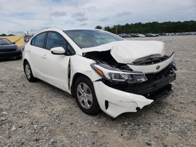 KIA FORTE LX 2017 with VIN 3KPFK4A70HE055493 - Photo from auction