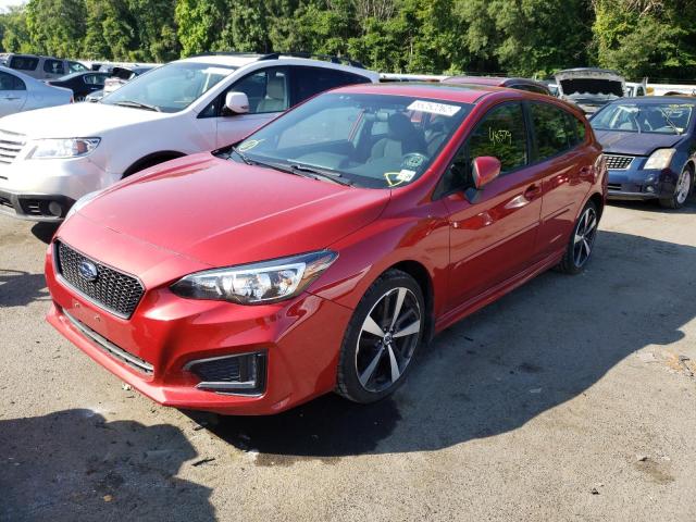 Photo 2 from auction – 2018 SUBARU IMPREZA SP with VIN 4S3GTAM64J3700002