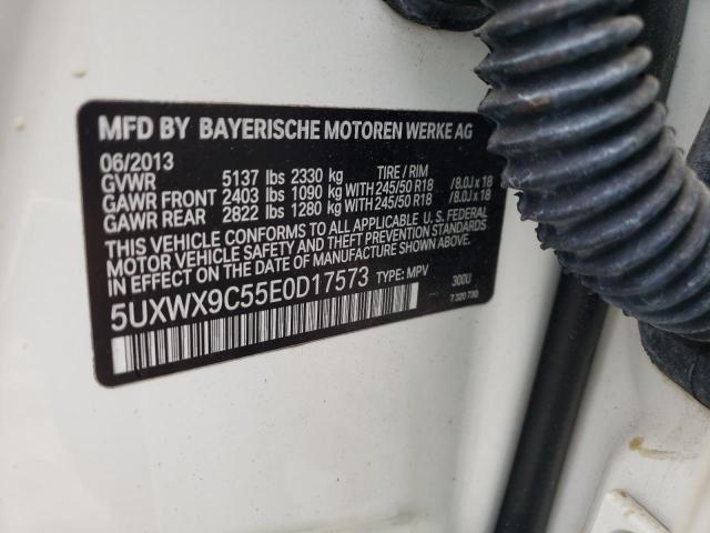 Photo 10 from auction – 2014 BMW X3 XDRIVE2 with VIN 5UXWX9C55E0D17573