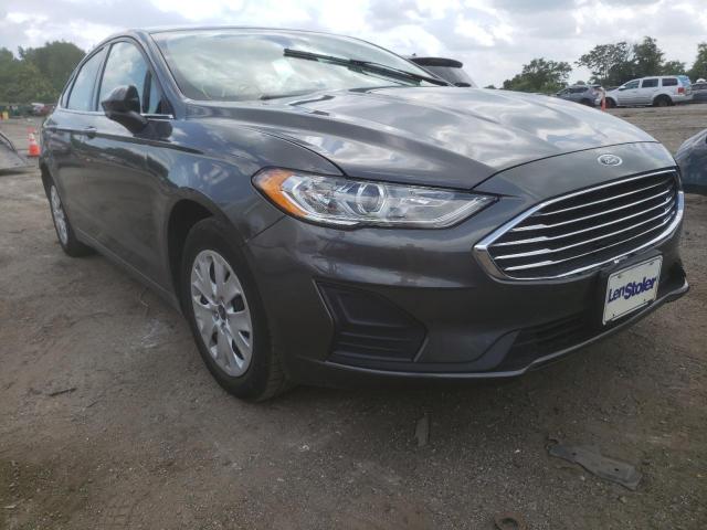 FORD FUSION S 2019 with VIN 3FA6P0G72KR162908 - Photo from auction