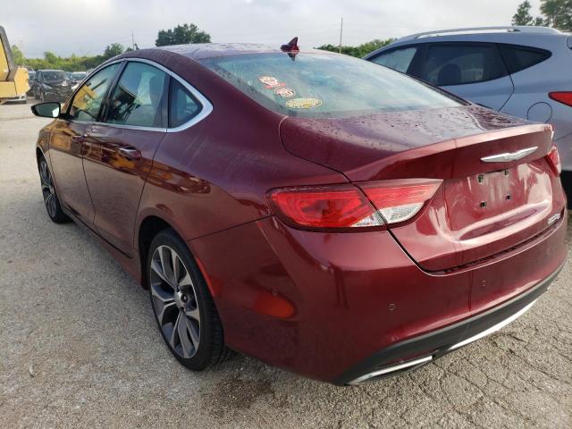 Photo 3 from auction – 2015 CHRYSLER 200 C with VIN 1C3CCCCG1FN514017