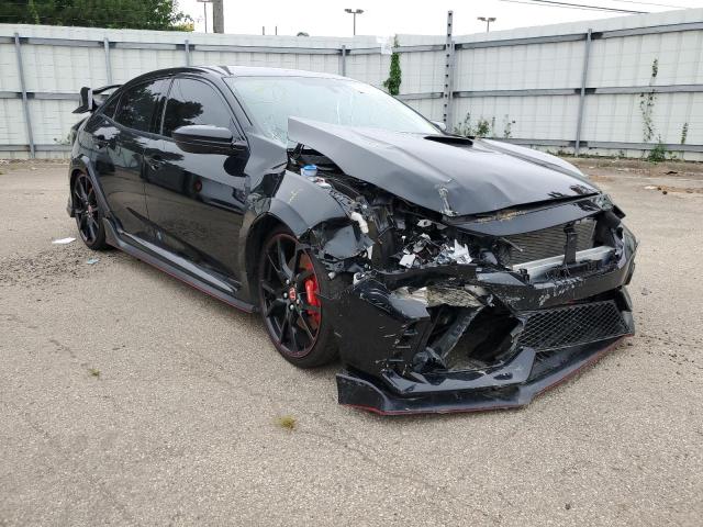 HONDA CIVIC TYPE 2017 with VIN SHHFK8G76HU201192 - Photo from auction