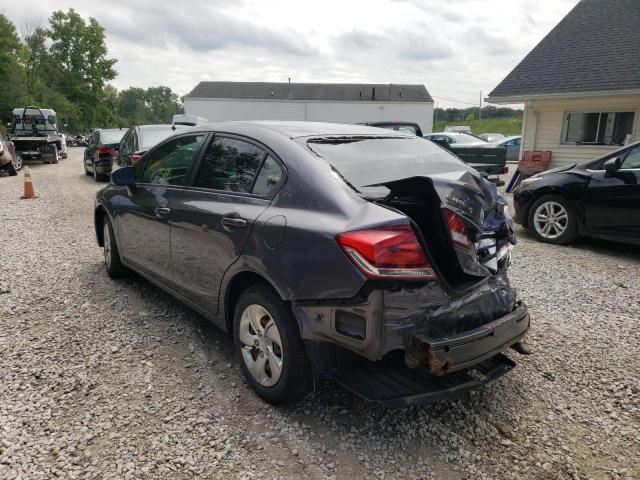 Photo 3 from auction – 2015 HONDA CIVIC LX with VIN 19XFB2F50FE103180