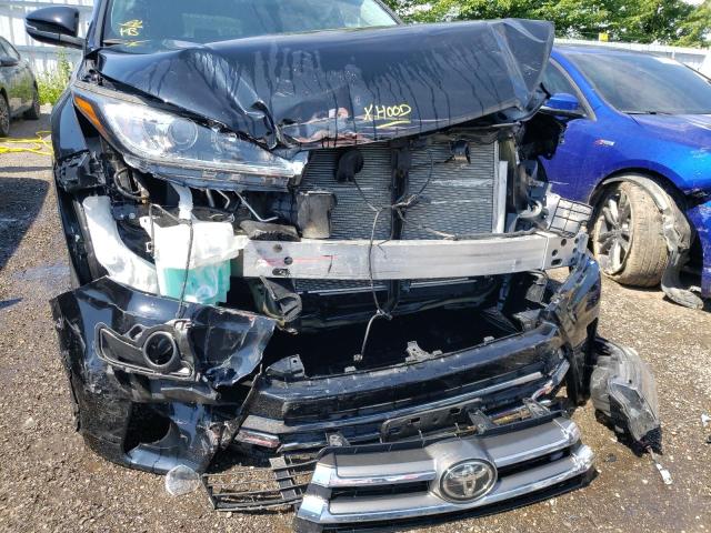 Photo 9 from auction – 2019 TOYOTA HIGHLANDER with VIN 5TDJZRFHXKS628854