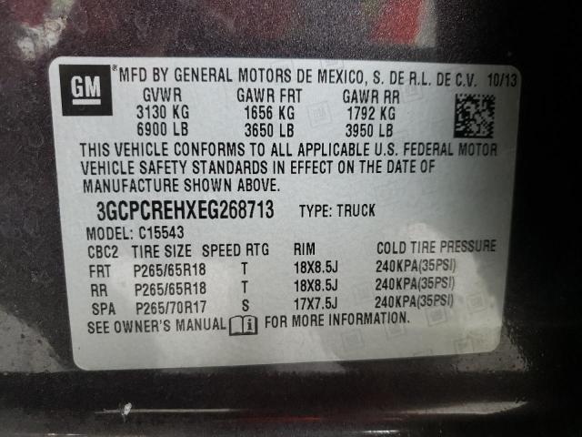 Photo 10 from auction – 2014 CHEVROLET SILVERADO with VIN 3GCPCREHXEG268713
