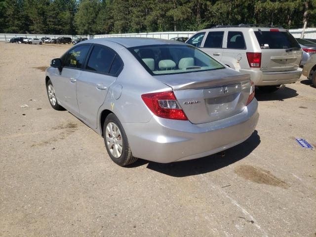 Photo 3 from auction – 2012 HONDA CIVIC LX with VIN 2HGFB2F52CH303818