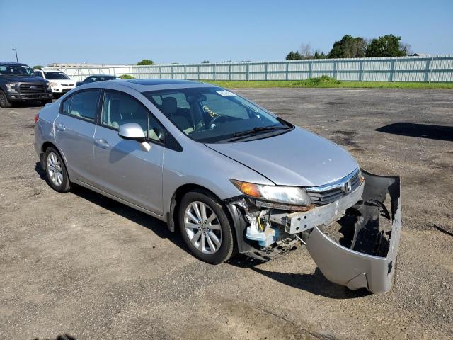 HONDA CIVIC EXL 2012 with VIN 19XFB2F96CE007164 - Photo from auction