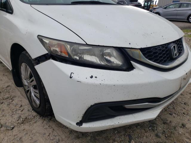 Photo 9 from auction – 2014 HONDA CIVIC LX with VIN 2HGFB2F50EH501624