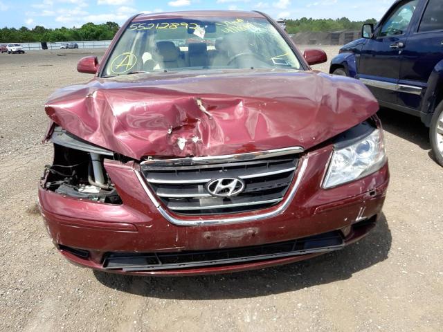 Photo 7 from auction – 2009 HYUNDAI SONATA with VIN 5NPET46CX9H411864